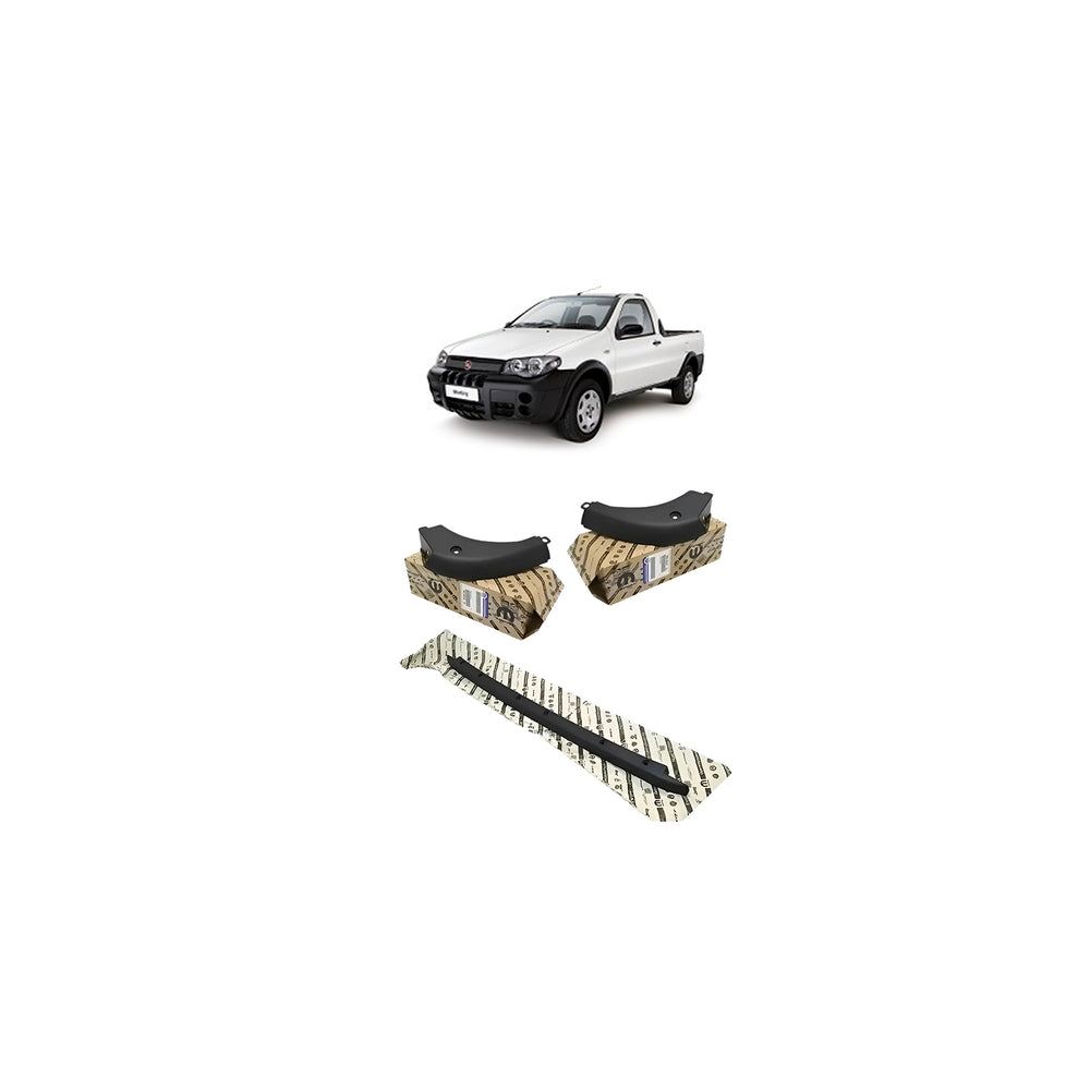 Kit Acabamento Traseiro 100213064 / 100213068 / 100208682