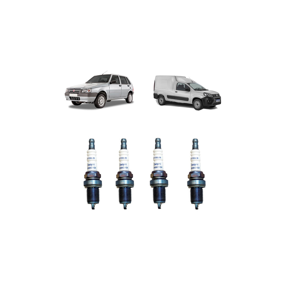 Kit 4 Velas de Ignição XH40004