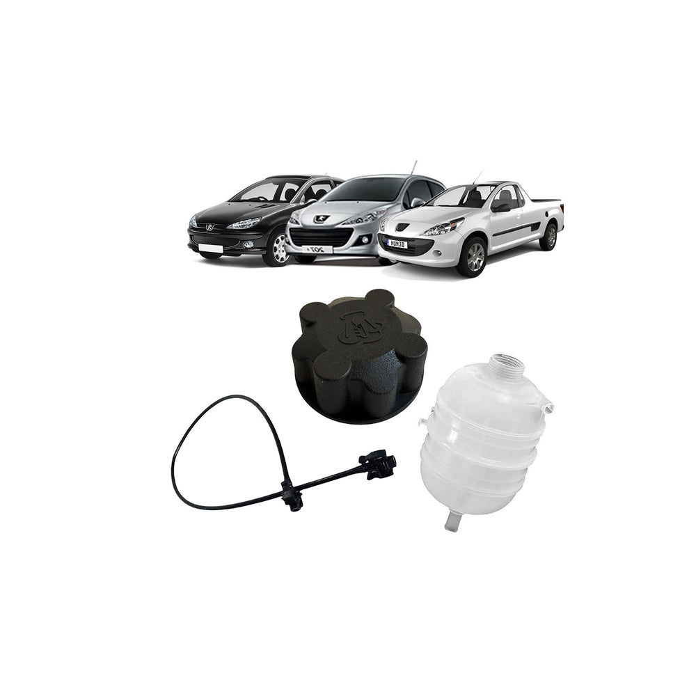 Kit Reservatorio Tampa Mangueira 132311 + 1323Y2 + TR-5062