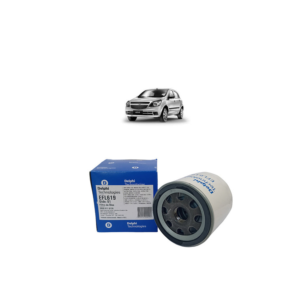 Filtro Blindado Oleo Lubrificante EFL619