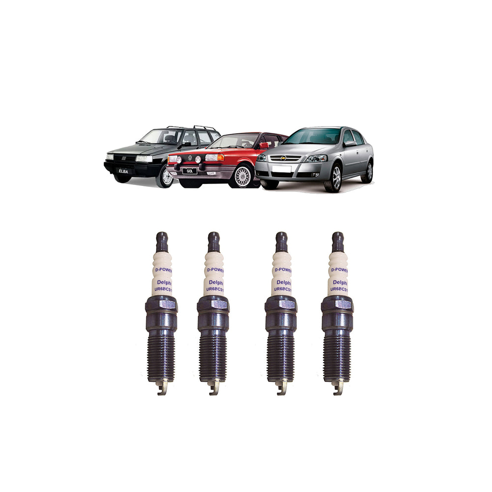 Kit 4 Velas de Ignição  XH40008