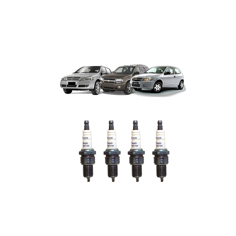 Kit 4 Velas de Ignição XH40003