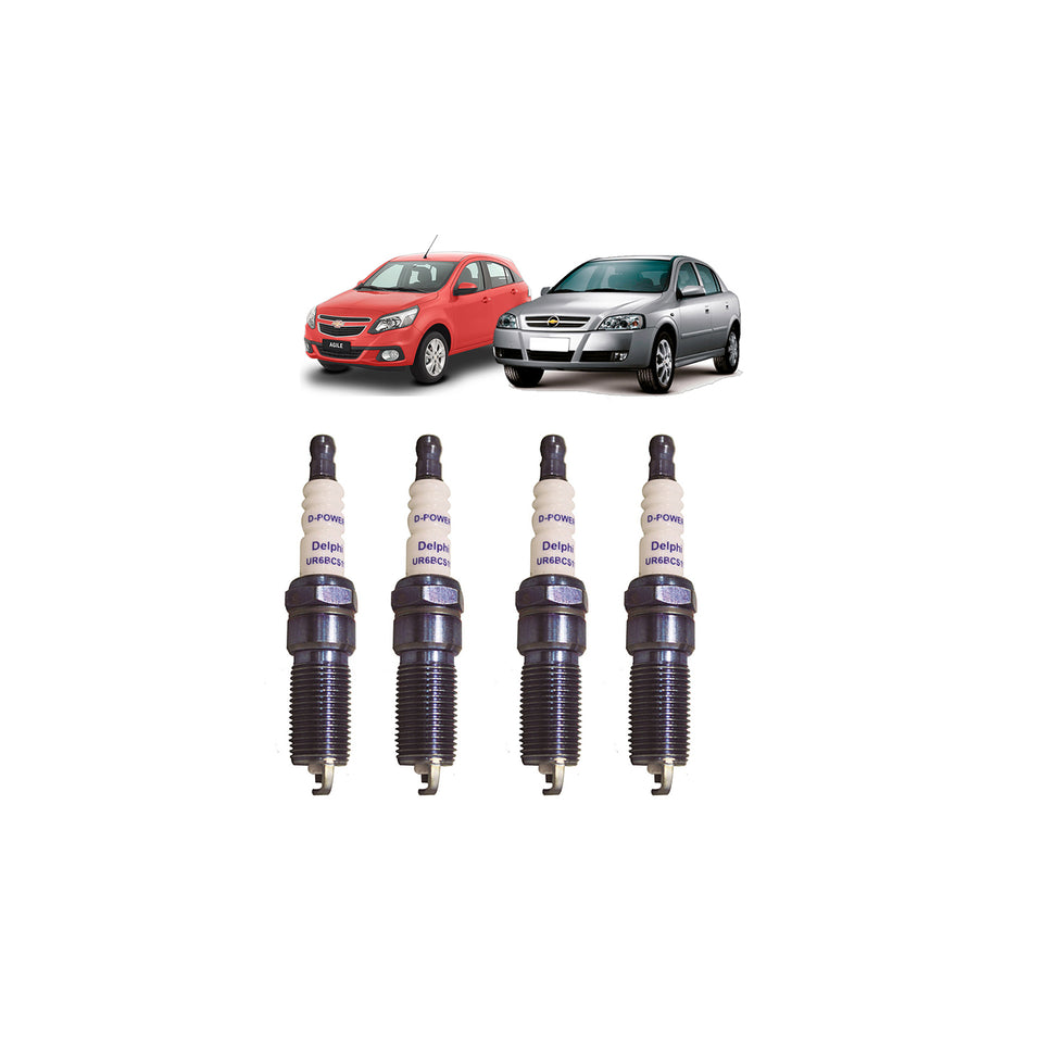 Kit 4 Vela de Ignição  XH40002