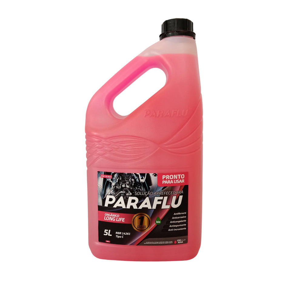 5l Aditivo Radiador Pronto Para Uso Rosa Paraflu 103022
