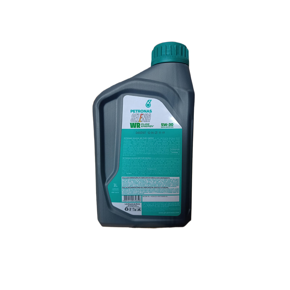 Óleo Petronas Selenia WR Pure Energy 5W30 100% Sintético 70205E19BR