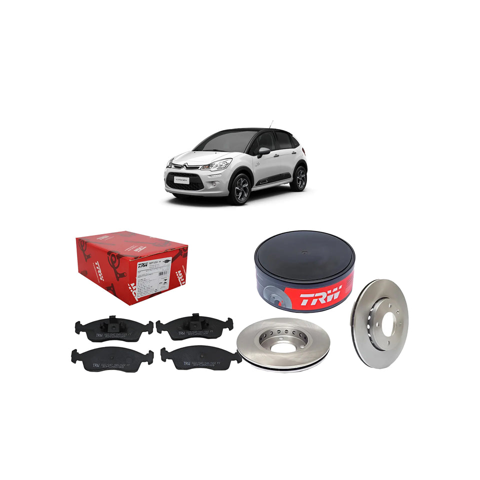 Kit Disco E Pastilha Trw C3