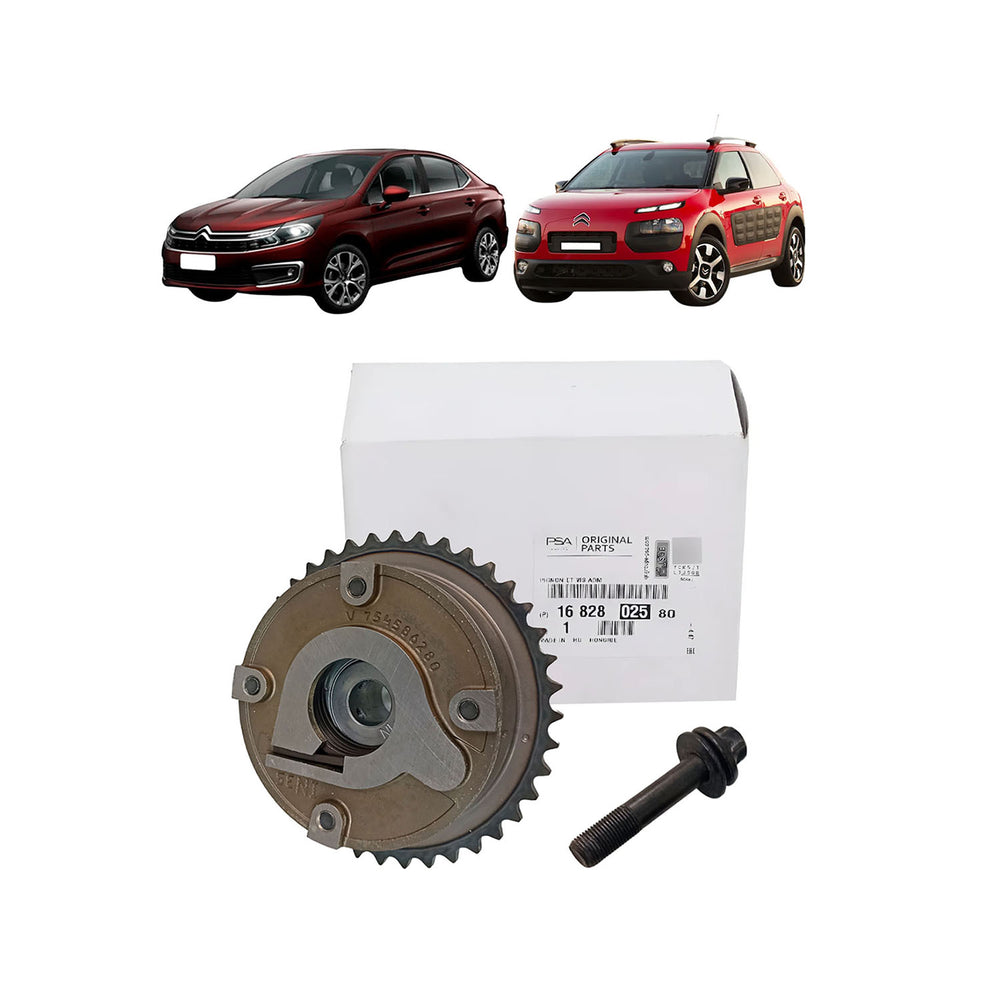 Engrenagem Polia Variável Comando Admissão Original Citroen Peugeot 1682802580