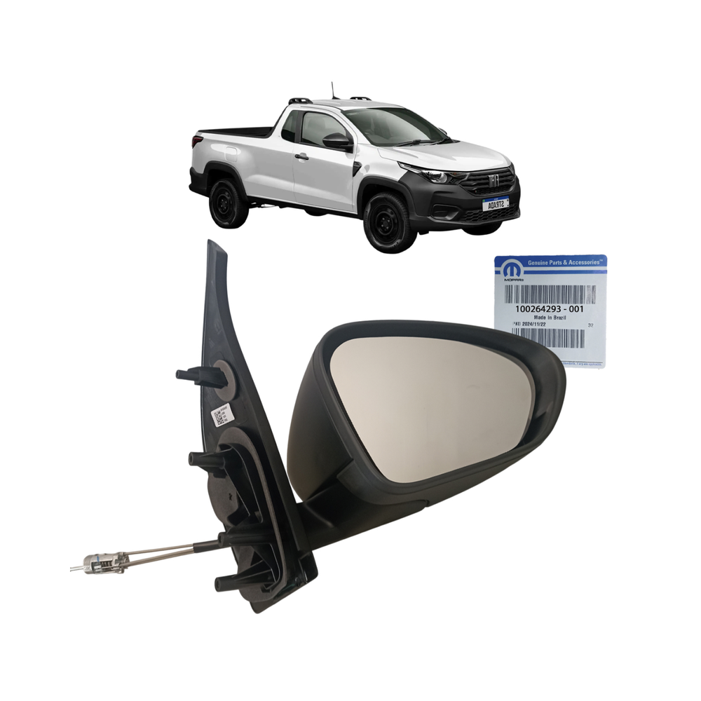 Kit 5 Retrovisores Lado Direito Fiat 100264293