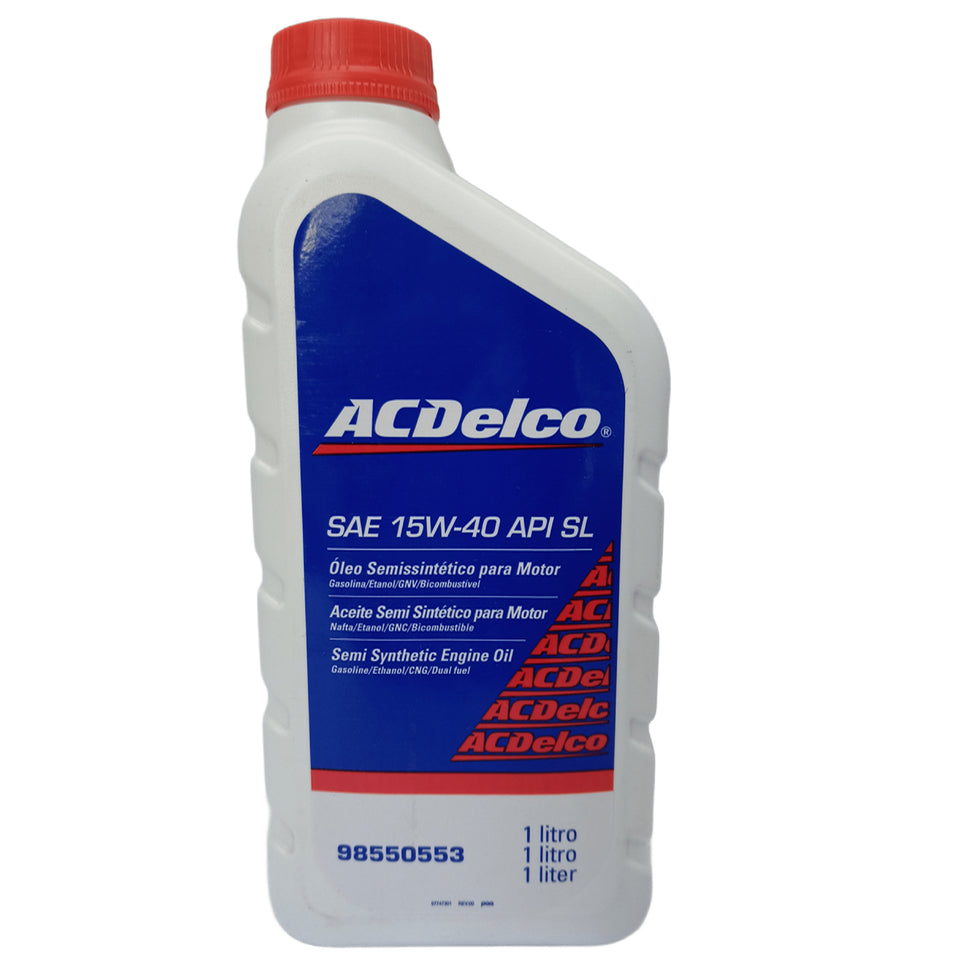 Óleo Motor Sae 15w40 Api Sl Acdelco 98550553