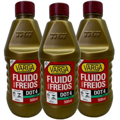 Kit 3 Óleo Fluido Freio Dot4 Trw Varga 500ml RCLF00054