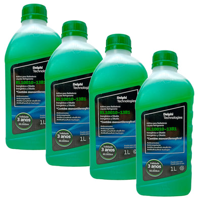 Kit 4L Aditivo para Radiador Delphi RL10010