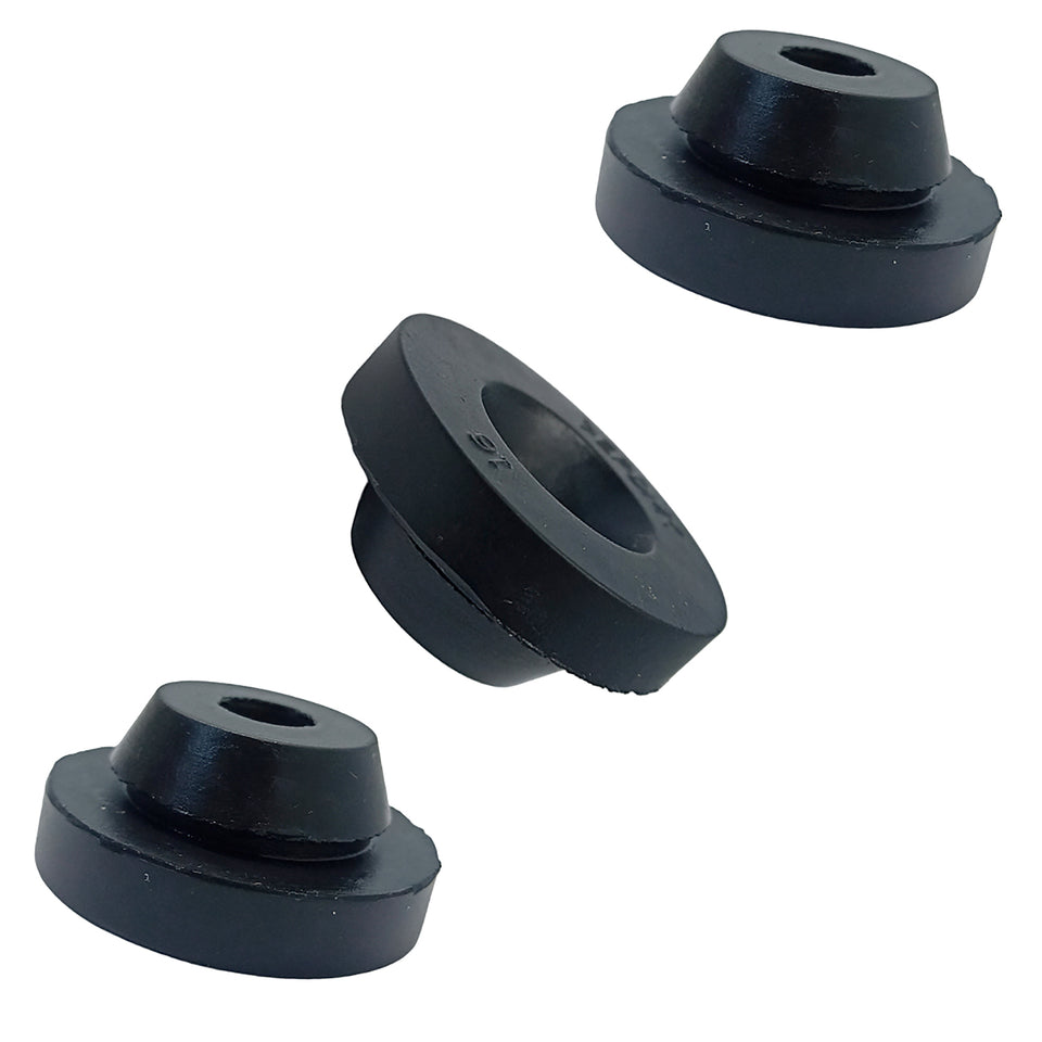 Kit 3 Coxim Borracha Caixa Filtro Ar Original Fiat 51898494