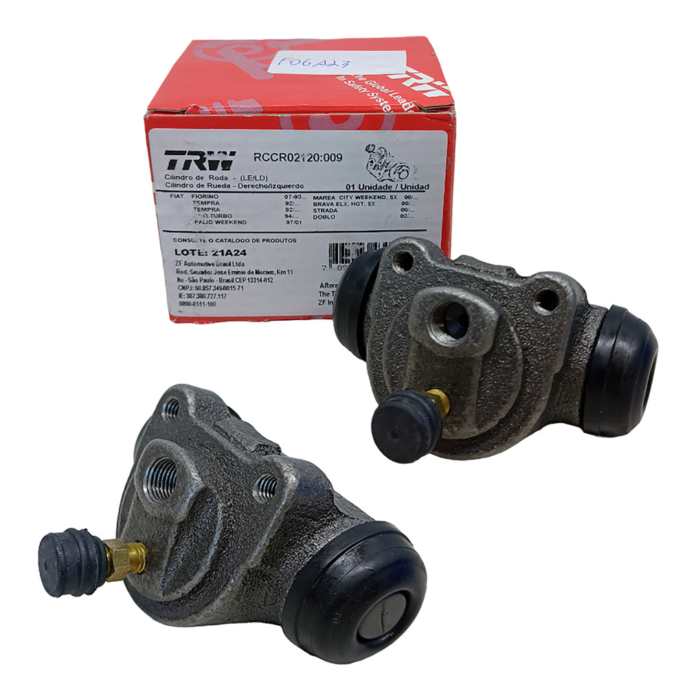 Par Cilindro de Roda Traseiro Trw RCCR02120