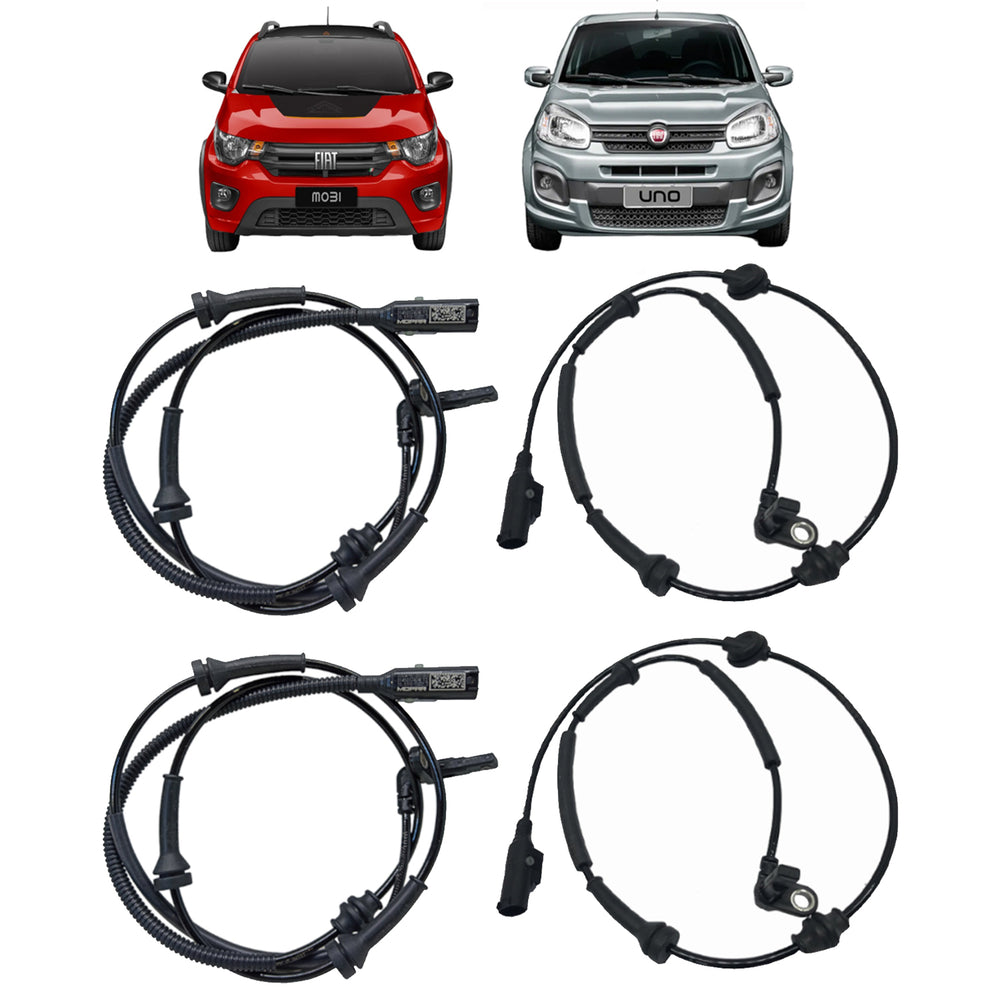 2 Sensor Abs Diant + 2 Sensor Abs Tras 52137652 52137653
