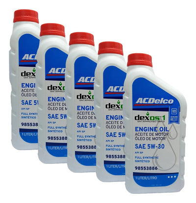 5 Litros Óleo 5W30 Sintético ACDelco 98553886