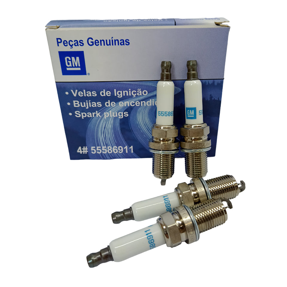 4 Velas de Ignicao Iridium Original 55586911