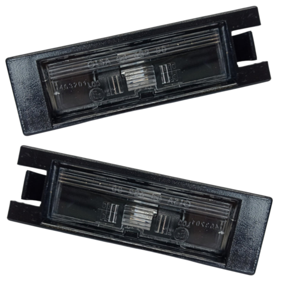 Par Lanternas Luz Placa Traseira Original 51793060