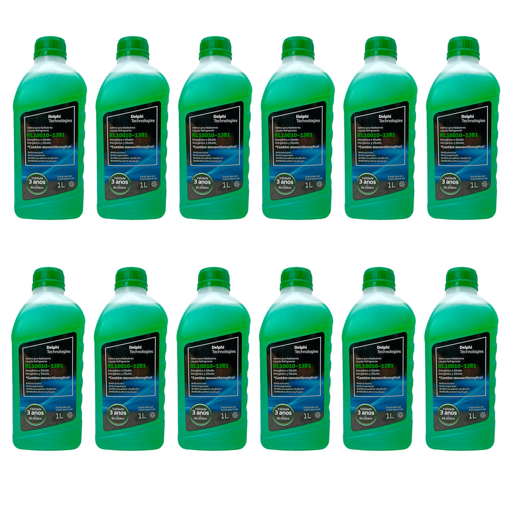 Caixa 12 Aditivos para Radiador Delphi RL10010