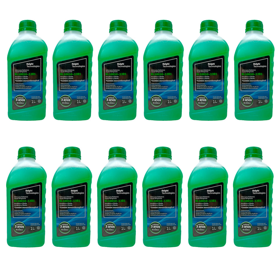 Caixa 12 Aditivos para Radiador Delphi RL10010