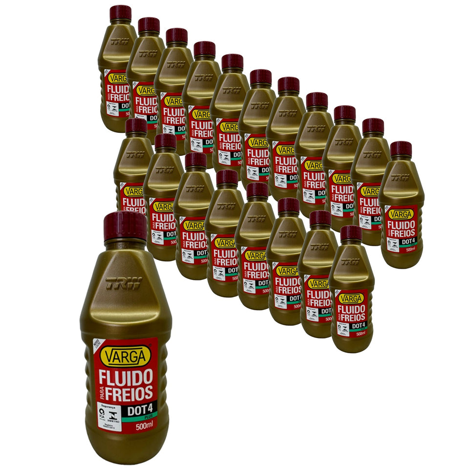 Caixa 20 Fluido Freio Dot4 Trw Varga 500ml RCLF00054