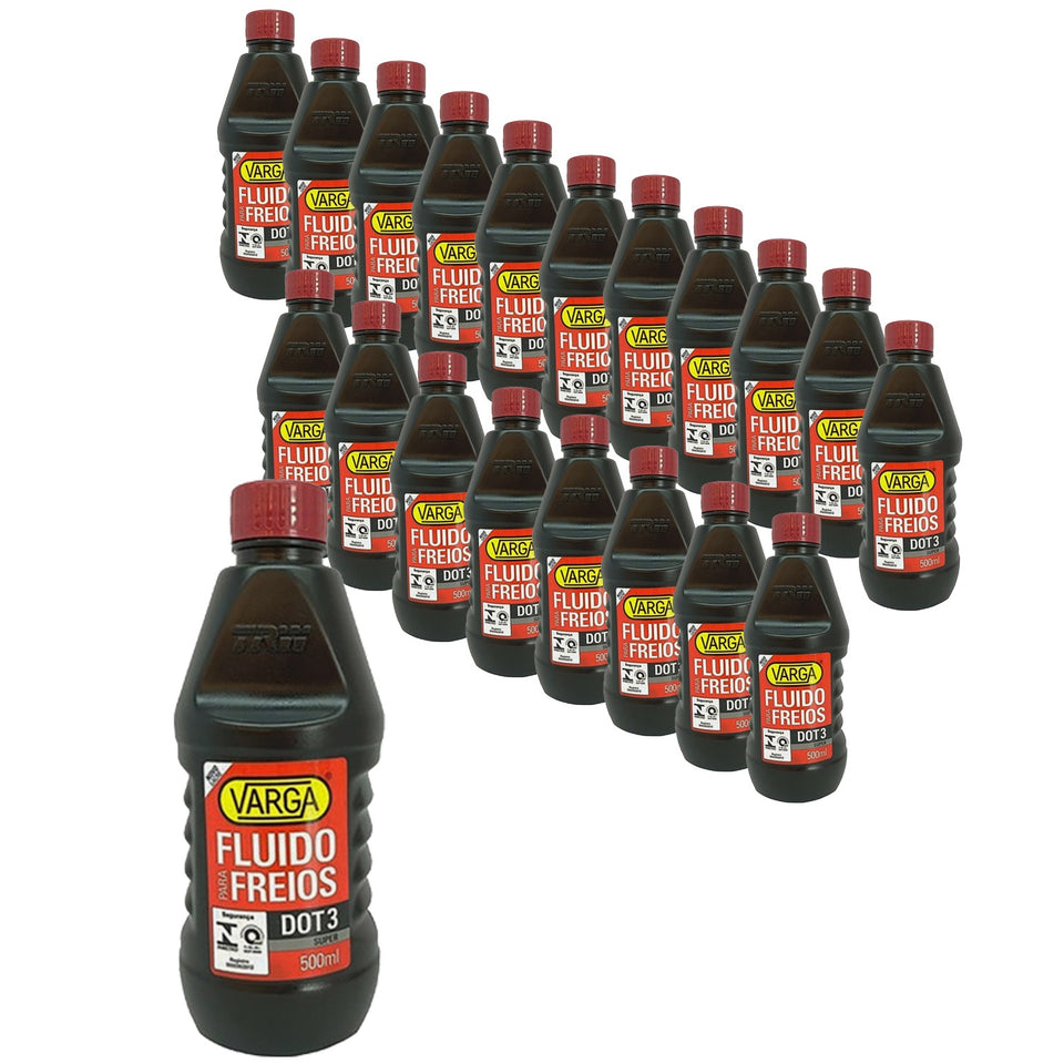 Caixa 20 Fluidos Freio Dot3 TRW Varga 500ml RCLF00021