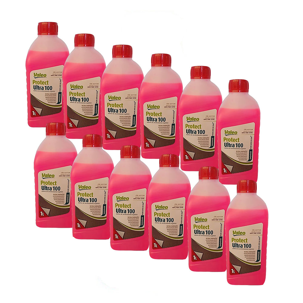 12 Aditivos Radiador Protect Ultra 100 Concentrado Orgânico