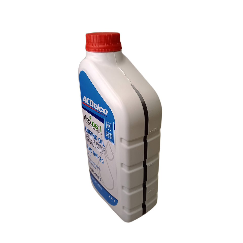 Óleo Motor Sintético Sae Ow20 Api Sp Dexos 1 Gen 3 Acdelco 98553888