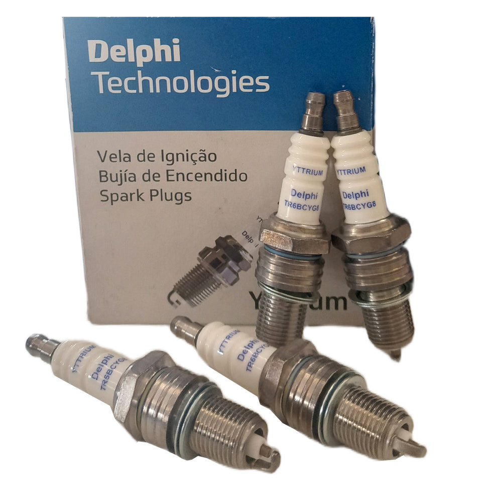 Jogo Velas de Ignição Yttrium Delphi Xh40003
