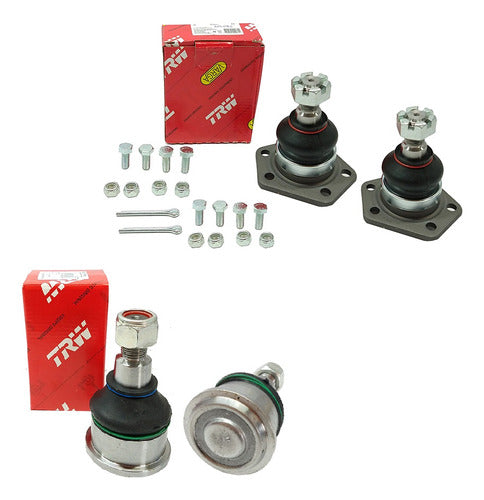 Kit 4 Pivos Suspensão Dianteira TRW PS703 PS707