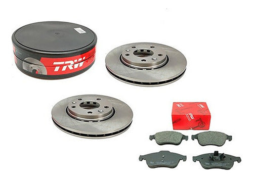 Kit Discos Ventilado + Pastilhas Dianteiro RCDI09340 RCPT13890