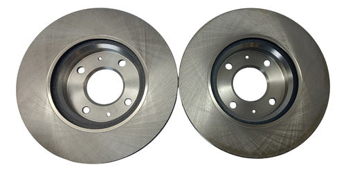 Par Discos Freio Ventilado Dianteiro RCDI09240