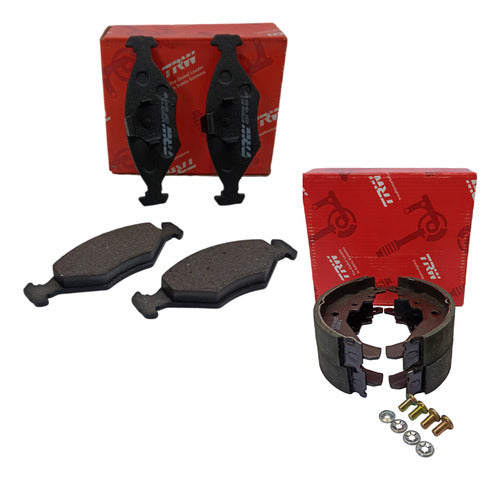 Kit Pastilhas + Sapata Freio TRW RCPT02130 GS123