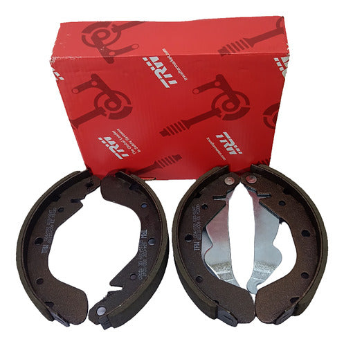 Jogo Pastilha + Sapata Lona Freio RCPT12570 GS116