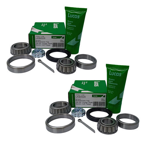 Kit Rolamentos Rodas Traseiras LKB4529