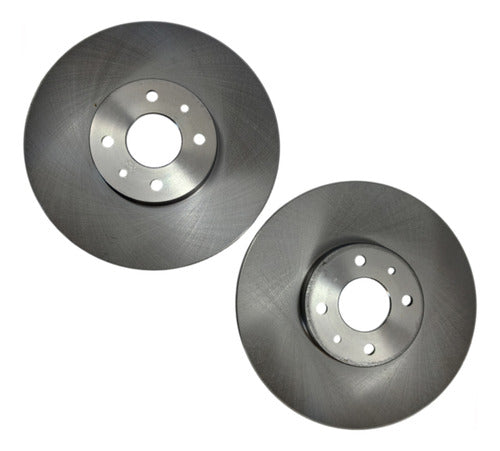Par Discos Freio Ventilado Dianteiro RCDI01600