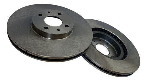 Par Discos Freio Ventilado Dianteiro RCDI01600