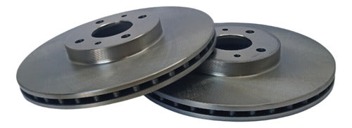 Par Discos Freio Ventilado Dianteiro RCDI01600