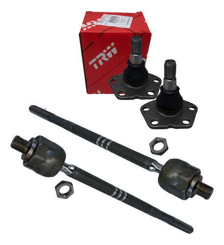 Par Pivôs Suspensão Dianteiro + Par Terminal Axial Dianteiro PS1011 JARB0018