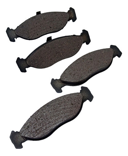 Kit Pastilhas Freio Dianteiro + Jogo Sapata Freio Traseiro RCPT01140 GS117