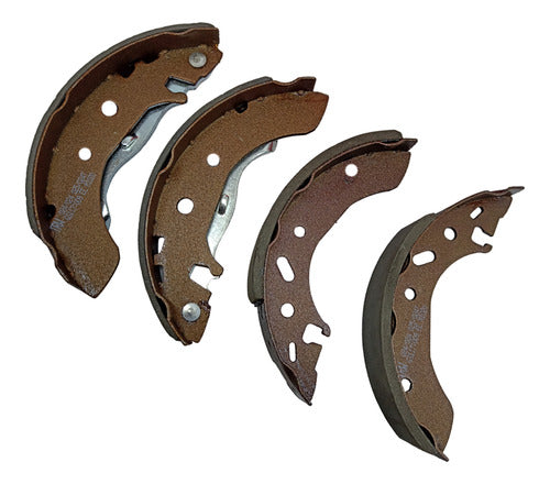 Kit Pastilhas Freio Dianteiro + Jogo Sapata Freio Traseiro RCPT01140 GS117