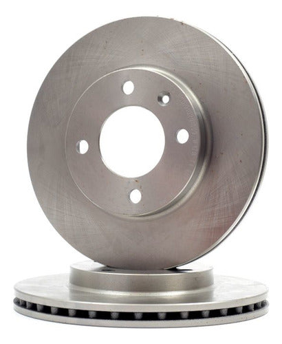 Kit Discos + Pastilhas Dianteiro TRW RCDI01020 RCPT02080