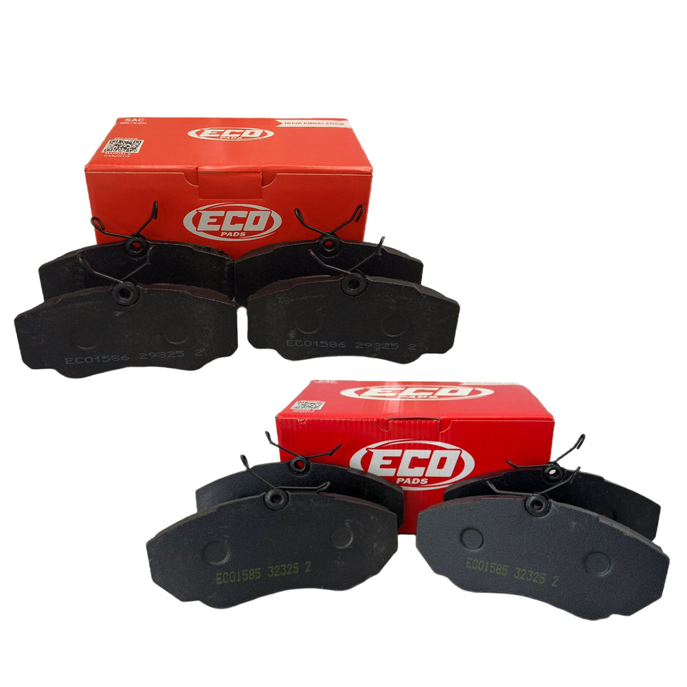 Pastilhas De Freio Traseira Dianteira ECO1586 / ECO1585