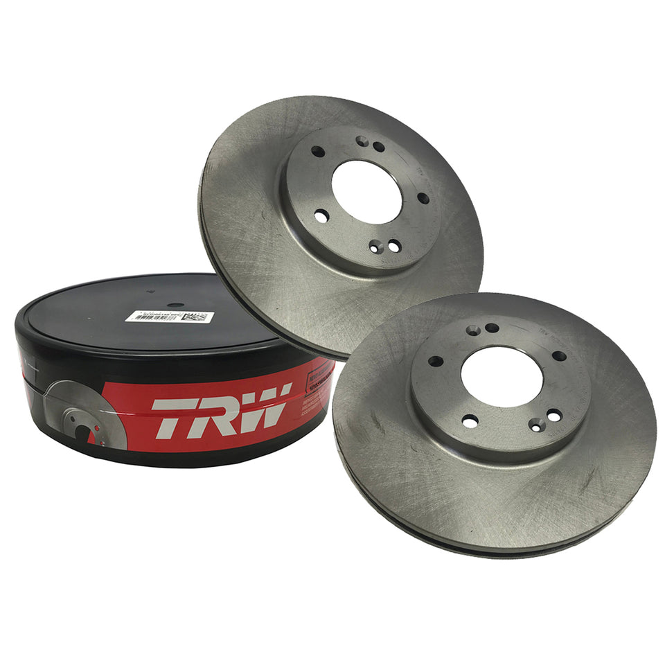 Par Discos Freio Ventilado Dianteiro TRW RCDI06140