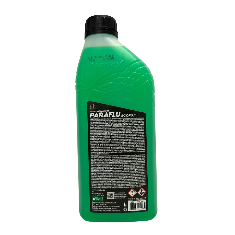 1L Aditivo Radiador Paraflu Concentrado + Água Desmineralizada
