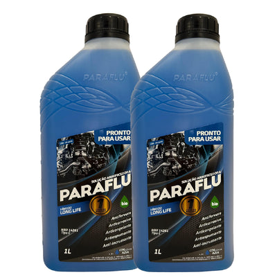 2L Aditivo Radiador Azul Paraflu Bio Híbrido Pronto Uso