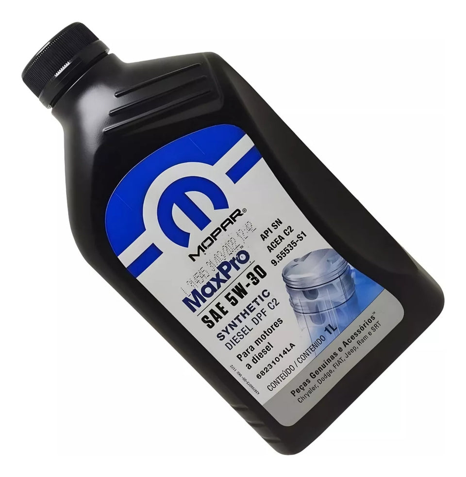 Kit 5l Oleo 5W30 Mopar Maxpro + Filtro 2.0 Diesel K68231014LA 71754237