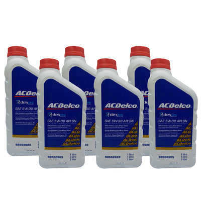 6L Óleo Motor 5w30 Diesel Dexos 2 Sintético ACDelco 98552923