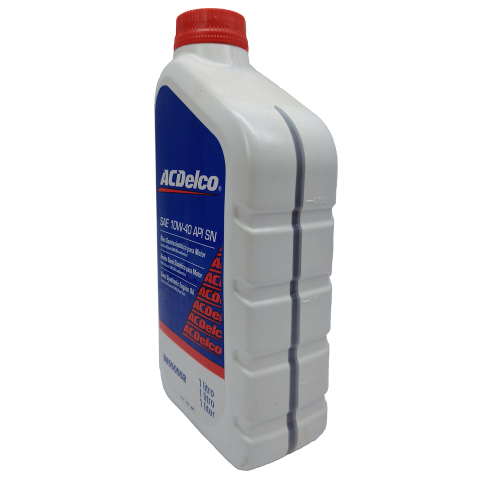 Kit 4 Óleos Motor Semissintético Sae 10w40 Acdelco 98550552
