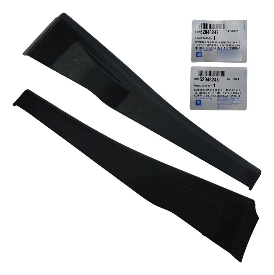 Par Molduras Grelha Parabrisa Original Gm 52048247 52048248