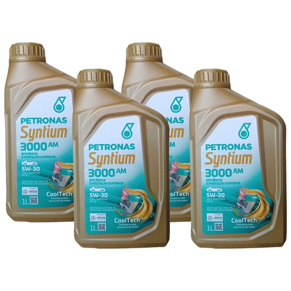 4L Óleo Sintético 5W30 Petronas Syntium 3000 AM API SP 70918E19BR